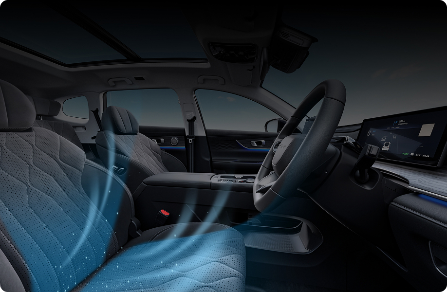 Bangku Depan Ventilated