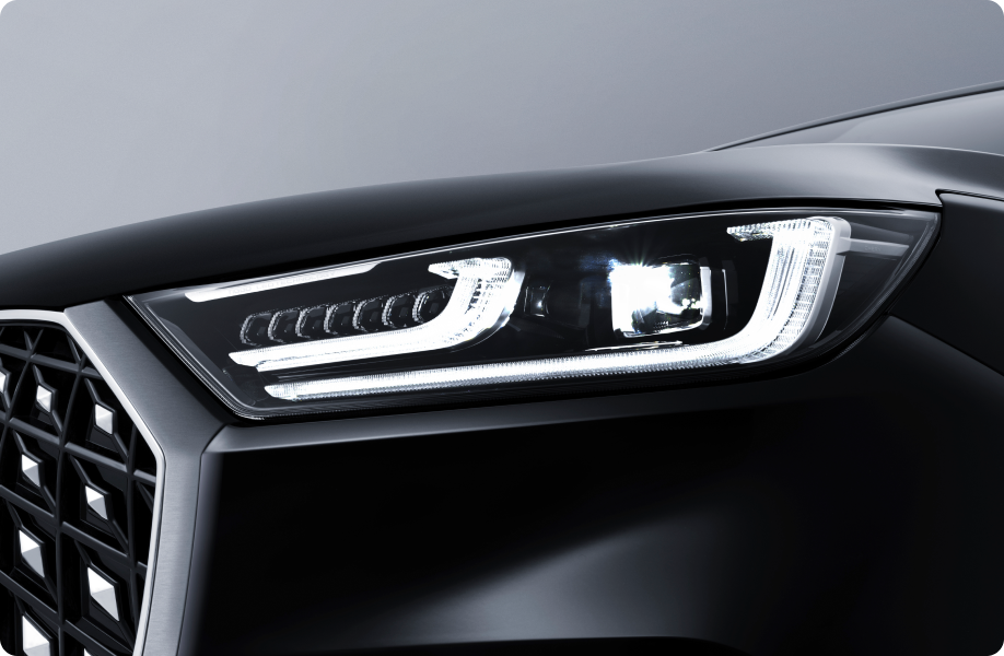 Lampu depan LED Otomatis dengan fitur Welcome Home