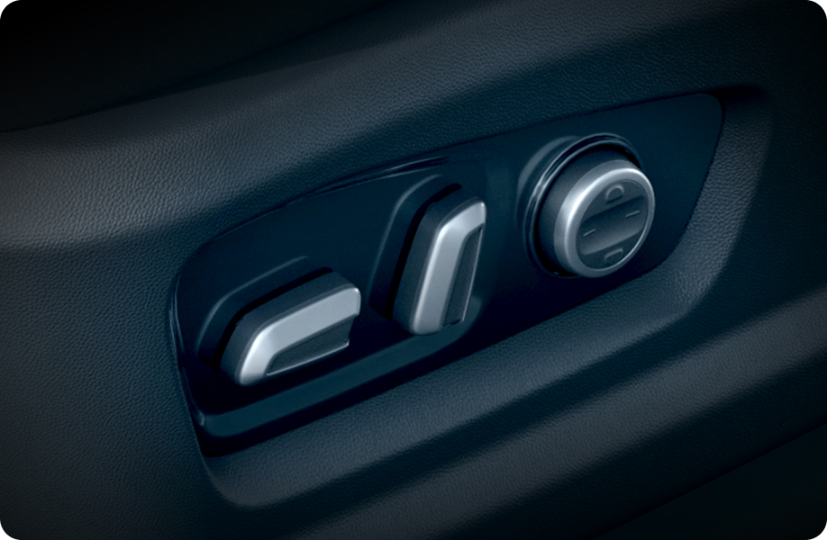 6 Way (Driver) + 4 Way (Passenger) Electric Seat Adjuster