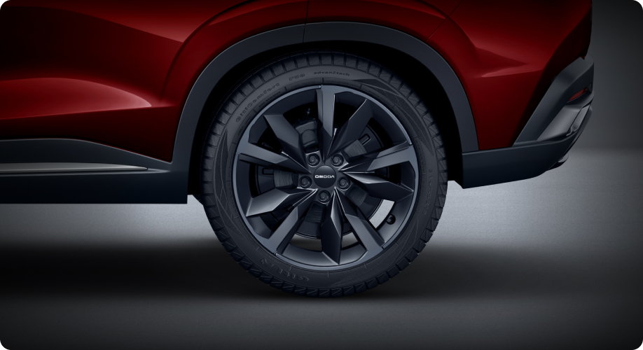 18 inch Black Shadow Blade Alloy Velg